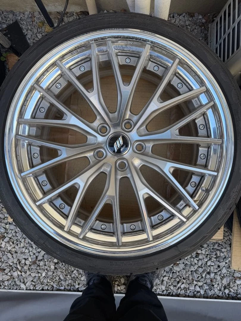 JDM work WORK Gist 20-inch Burr Groove No Tires - Image 2