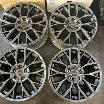 JDM SALE Pre-finished WRX STI VAB OEM 198.5J ET55 114.3/5 Gunmetal col No Tires