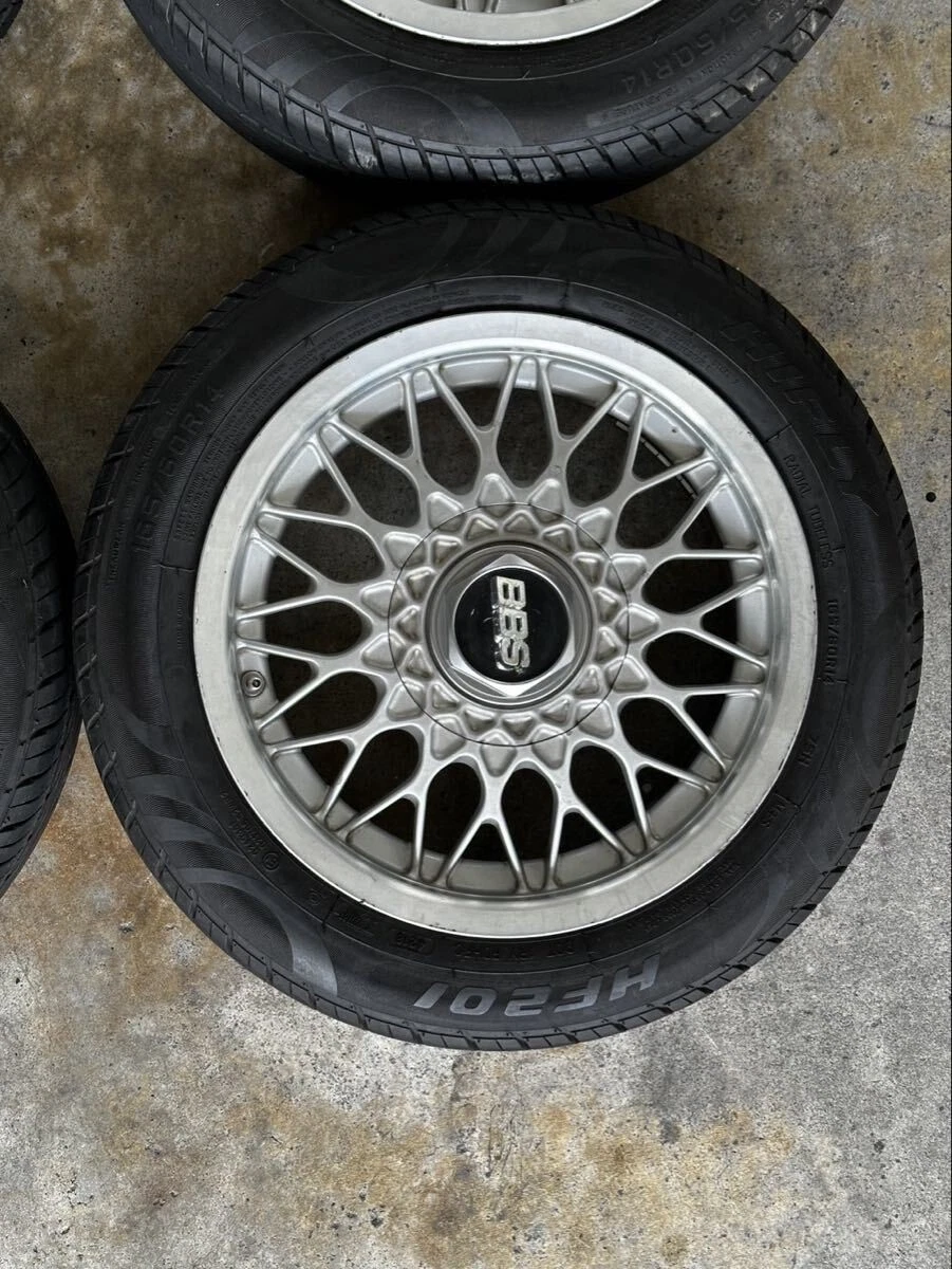 JDM BBS RG073 4Wheels no tires 14x6+45 4x100 - Image 5