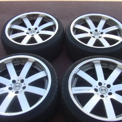 JDM Luxury Maverick fins for Alphard Vellfire Crown Fuga Soarer SC430 No Tires