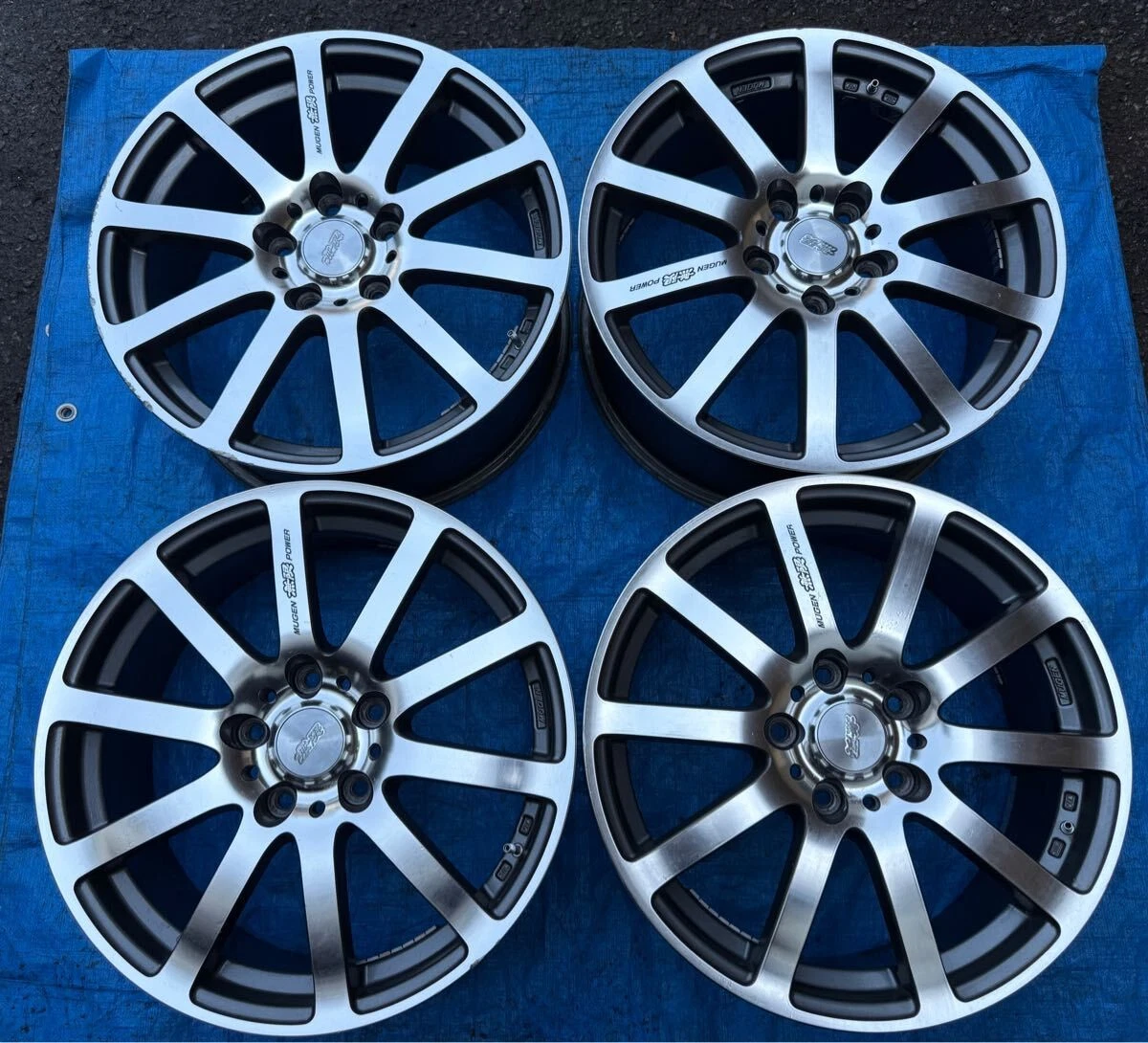 JDM HONDA Nothing Limited Edition NR 10-Spoke Used Aluminum Wheels 17 No Tires