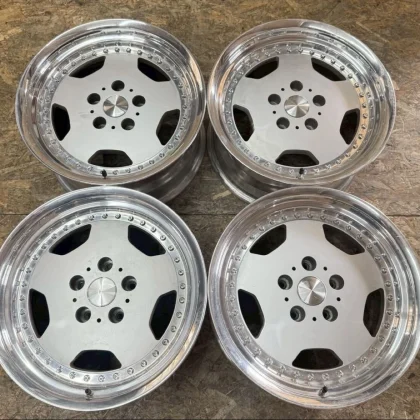 JDM Rare Deep Rim Dish Wheels 168J+16 PCD114.3 5-Hole 5H for Silvia Sk No Tires