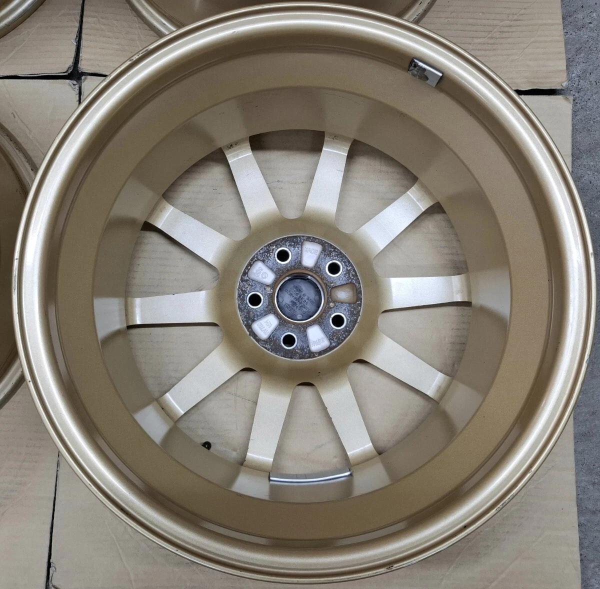 JDM Subaru Impreza WRX STI genuine BBS wheels 4-wheel Legacy BRZ Fores No Tires - Image 10