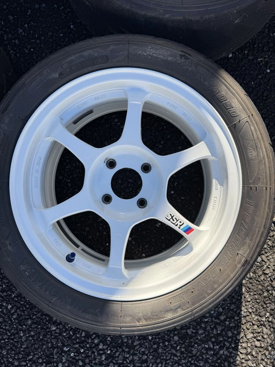 JDM SSR TYPE-C PCD100 7J 4H +35 4-Book Lightweight Wheels for Honda Ci No Tires - Image 3