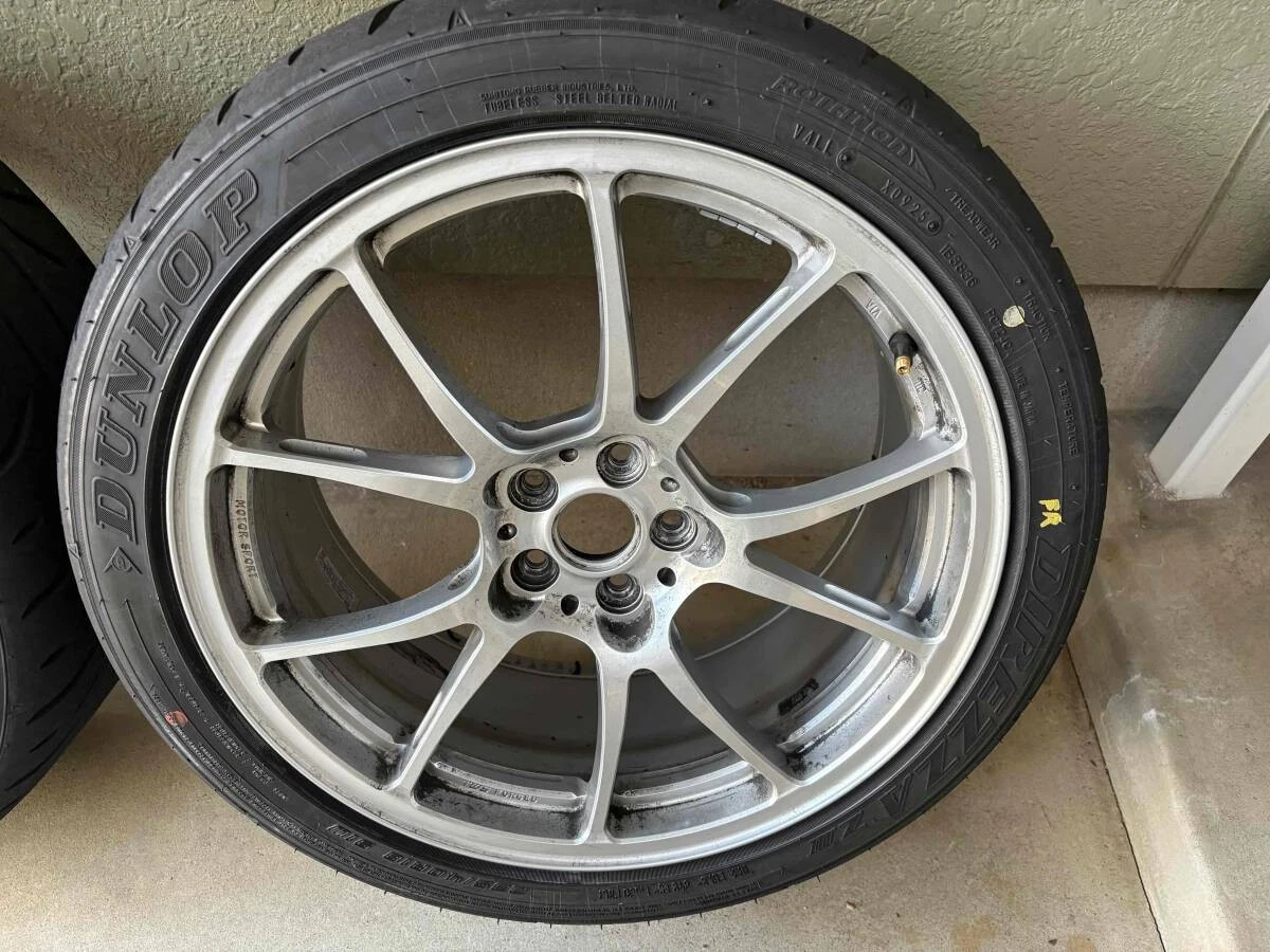 JDM TWS T-66F 188J +44 5-lug PCD100 Direzza Z3 235/40R18 tires for 86/ No Tires - Image 7