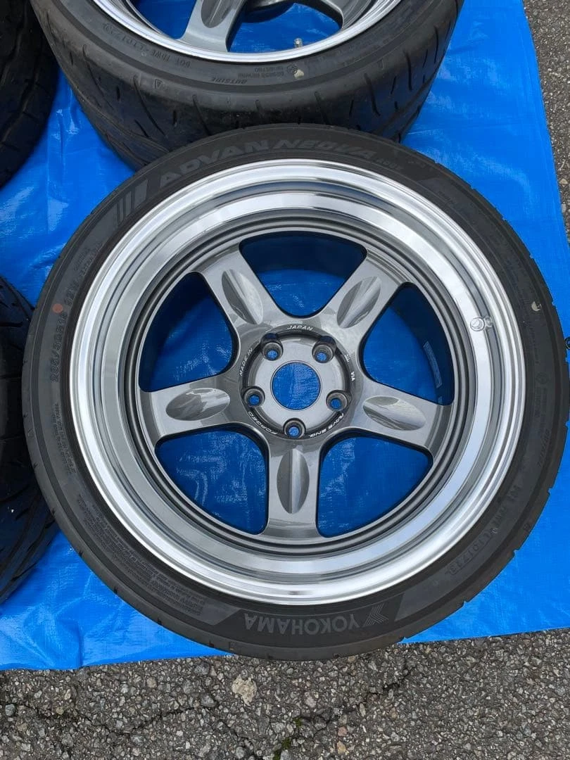 JDM RAYS VOLKRACING 21C 18 10.5j +15 +0 AD09 No Tires - Image 5