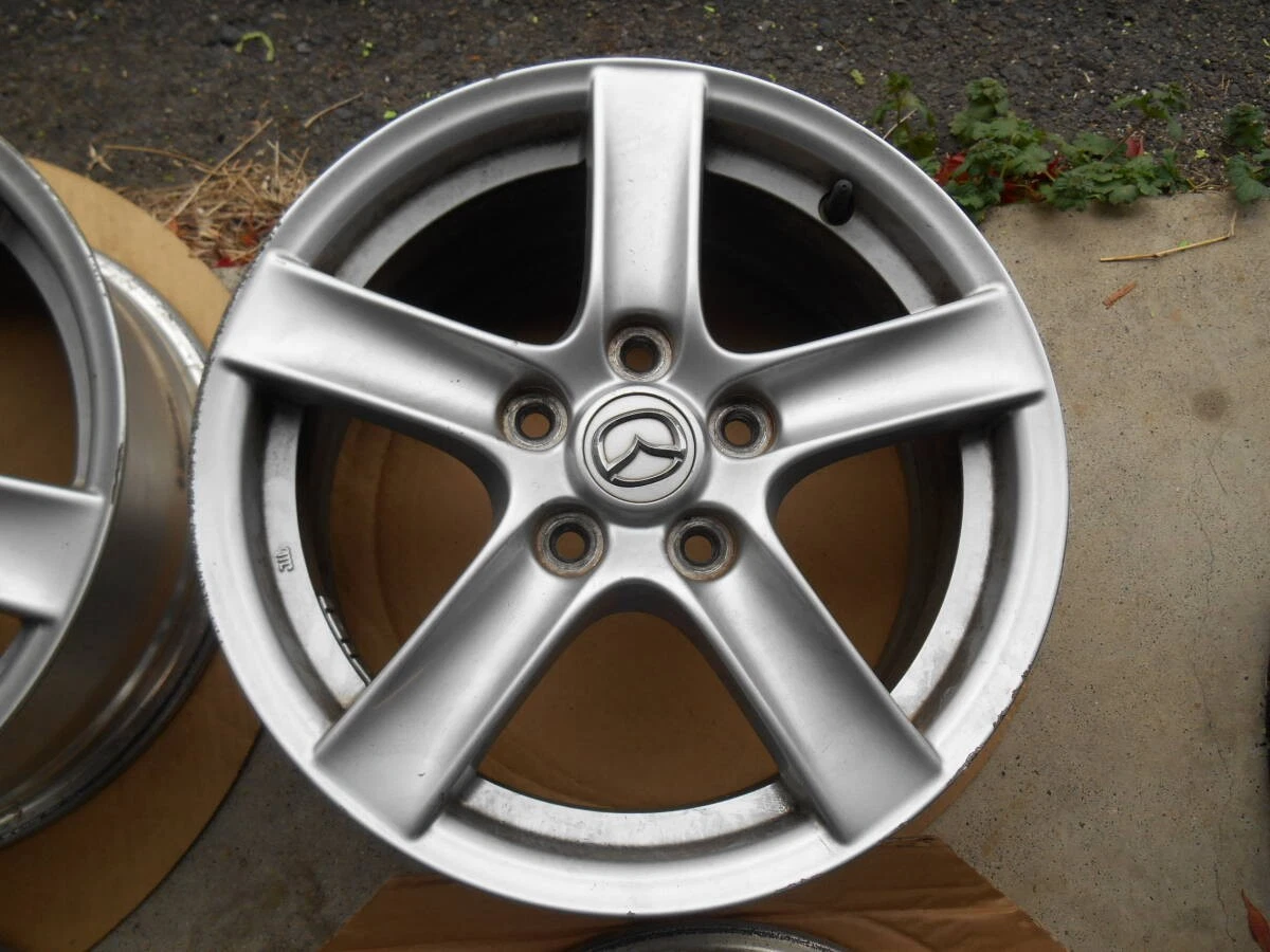 JDM Set of 4 Mazda NC Roadster genuine 6.5J-16 offset +55 pcd 114.3 5- No Tires - Image 10