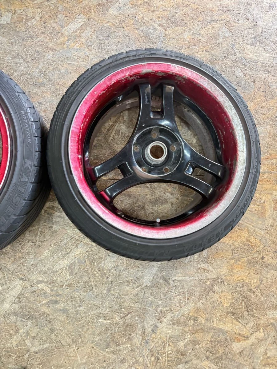 JDM Rare Super Advan Racing SA3R 9J+38 PCD114.3 5-hole 5H Out of Produ No Tires - Image 3