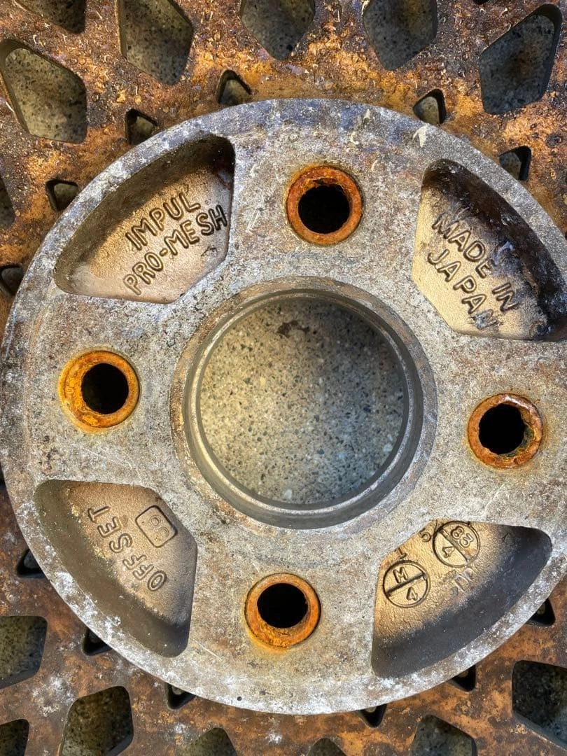 JDM 13Impul Promesh Wheels 5.5j 38 PCD100 6Book No Tires - Image 9