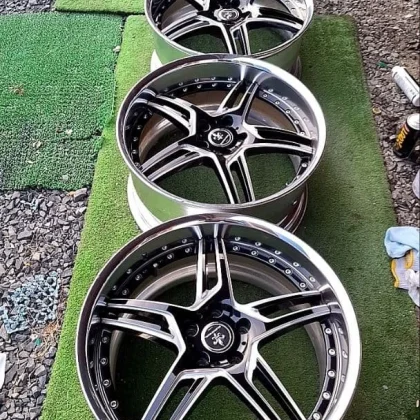 JDM work spokes No Tires