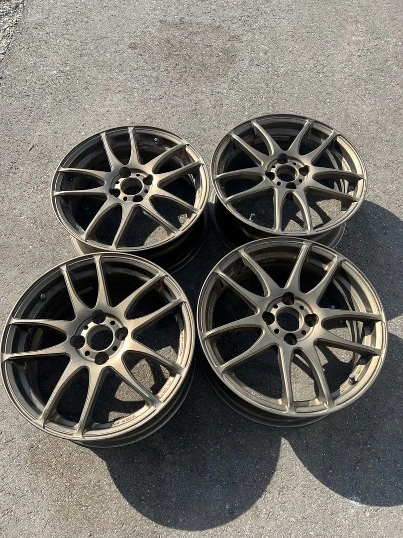 JDM WORK EMOTION CR Kiwami 16 Wheel 4Book No Tires