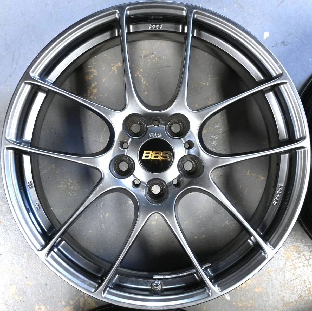 JDM BBS RF 7.5J +50 offset wheels PCD 114.3 5H RF525 for Honda Noah Vo No Tires - Image 5