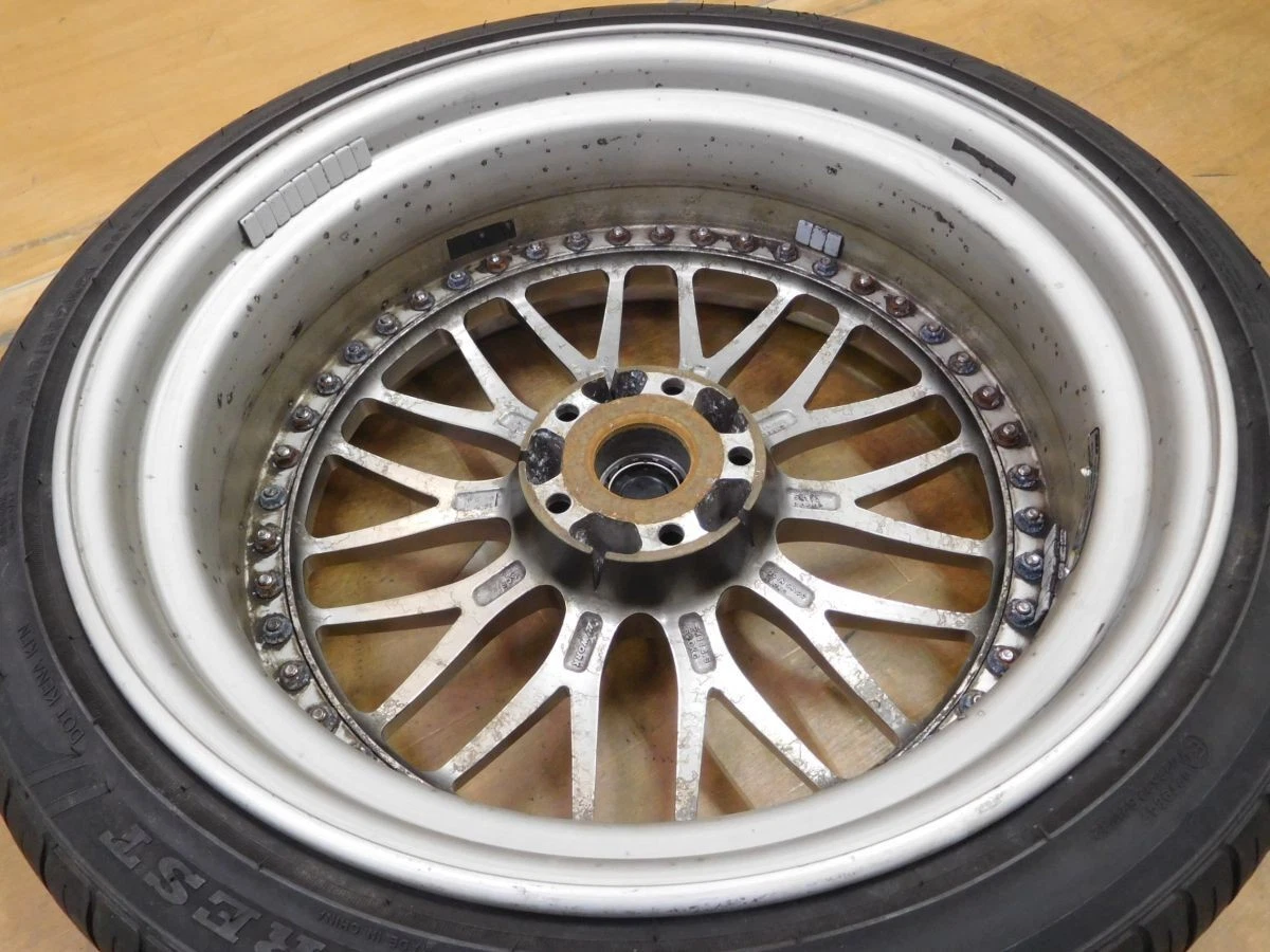 JDM WORK Zistance W10M 4Wheels no tires 21x9-7 10+12 5x120 - Image 5