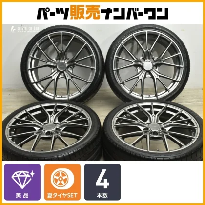 JDM F-ZERO FZ-1 19-inch 8J +48 PCD114.3 Falken Zenith FK453 235/35R19 No Tires