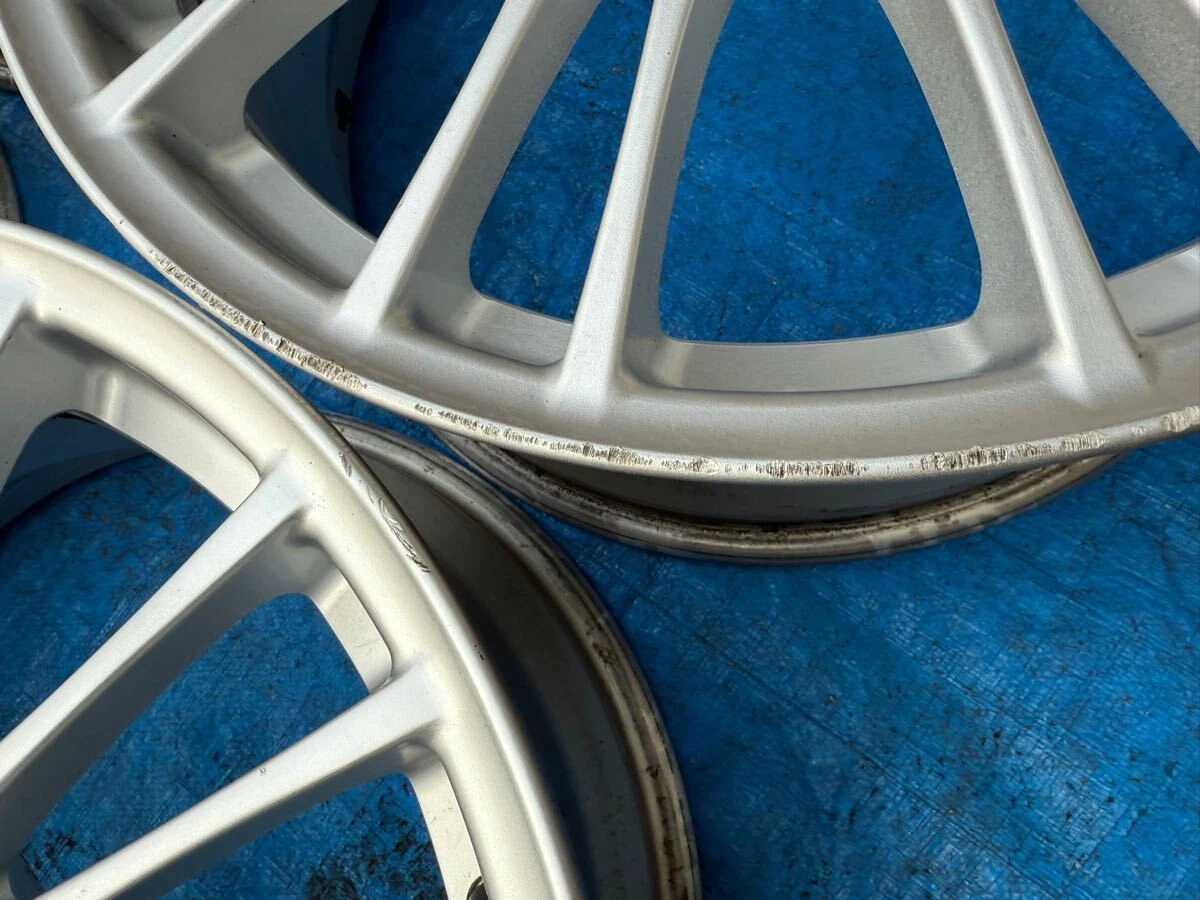 JDM Forging Subaru STI Genuine Option BBS RV739 18 8.5J +55 GVB GVF GR No Tires - Image 6