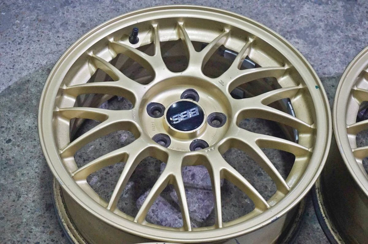 JDM Lightweight Subaru BBS RG362 16-inch 6.5J +48 PCD100 wheels for Fo No Tires - Image 2