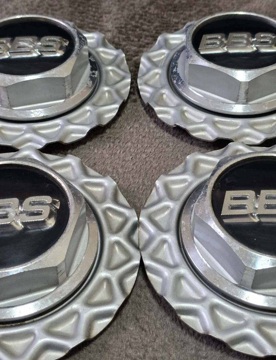 JDM High-type BBS RS center cap screw type 4 pieces with cap wrench 14 No Tires - Image 6