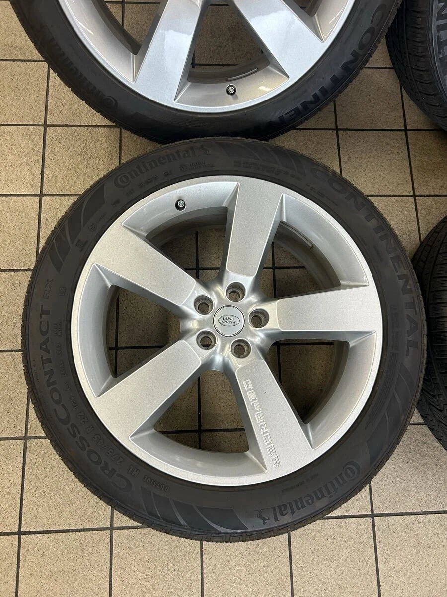 JDM Current Defender 22 tyres with 5-spoke wheels 4-book Landro bar fo No Tires - Image 5