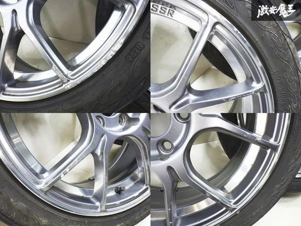 JDM No distortion SSR GTX02 177J +42 5-hole PCD114.3 wheels 205/45ZR17 No Tires - Image 9