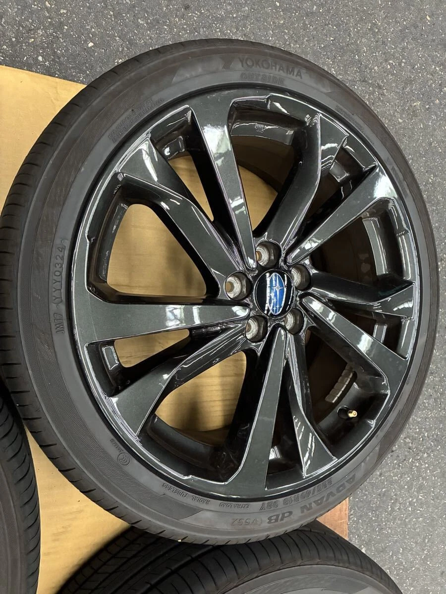 JDM Subaru Impreza Sports STI Sports genuine 18 tire and wheel No Tires - Image 4