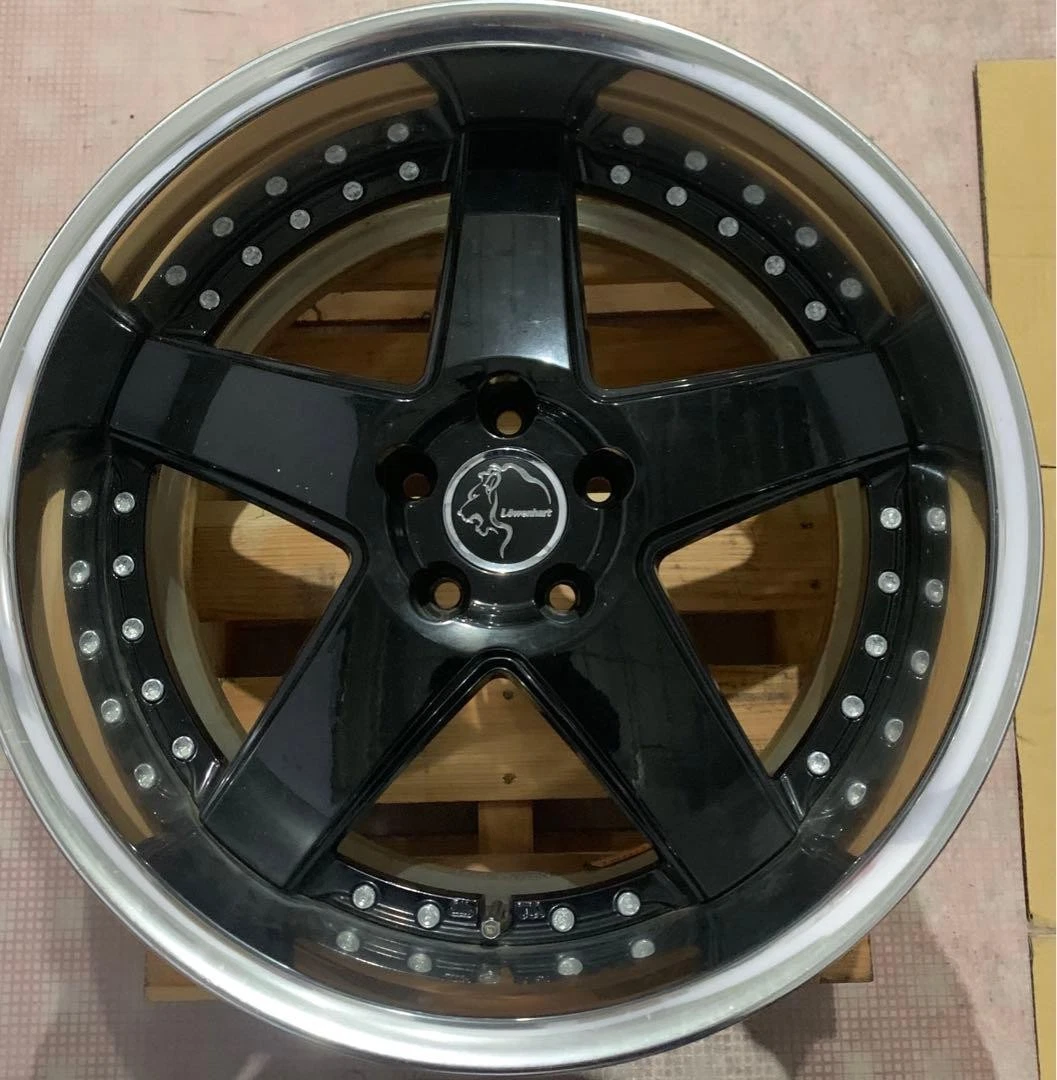 JDM work Lowenhart deep rim wheels 192Book No Tires - Image 8