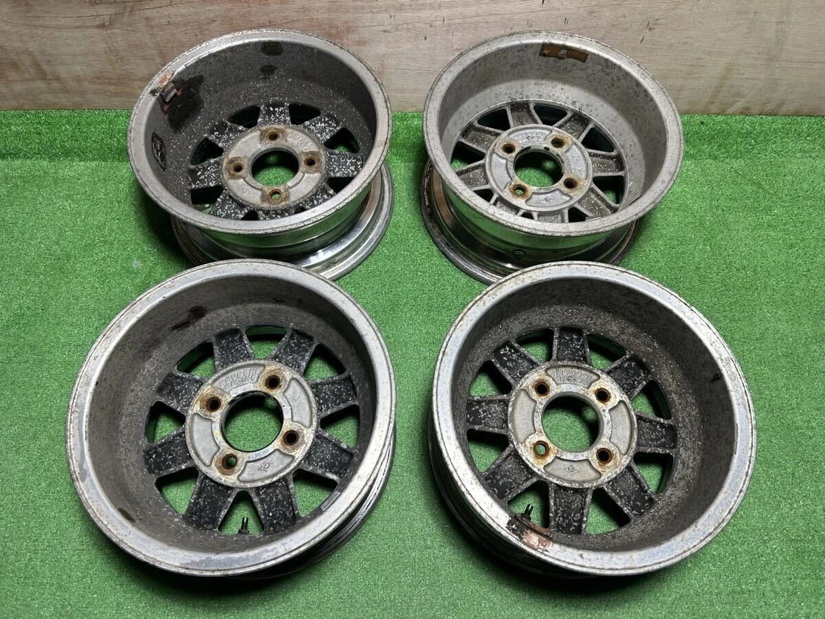 JDM HAYASHI RACING Hayashi Racing STREET 1313x6J +7 114.3/4H PCD114.3 No Tires - Image 10