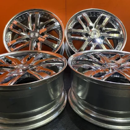 JDM WORK LS Bright SUV Aftermarket Wheels 204Book 9.5J5HPCD150 +53 Sup No Tires