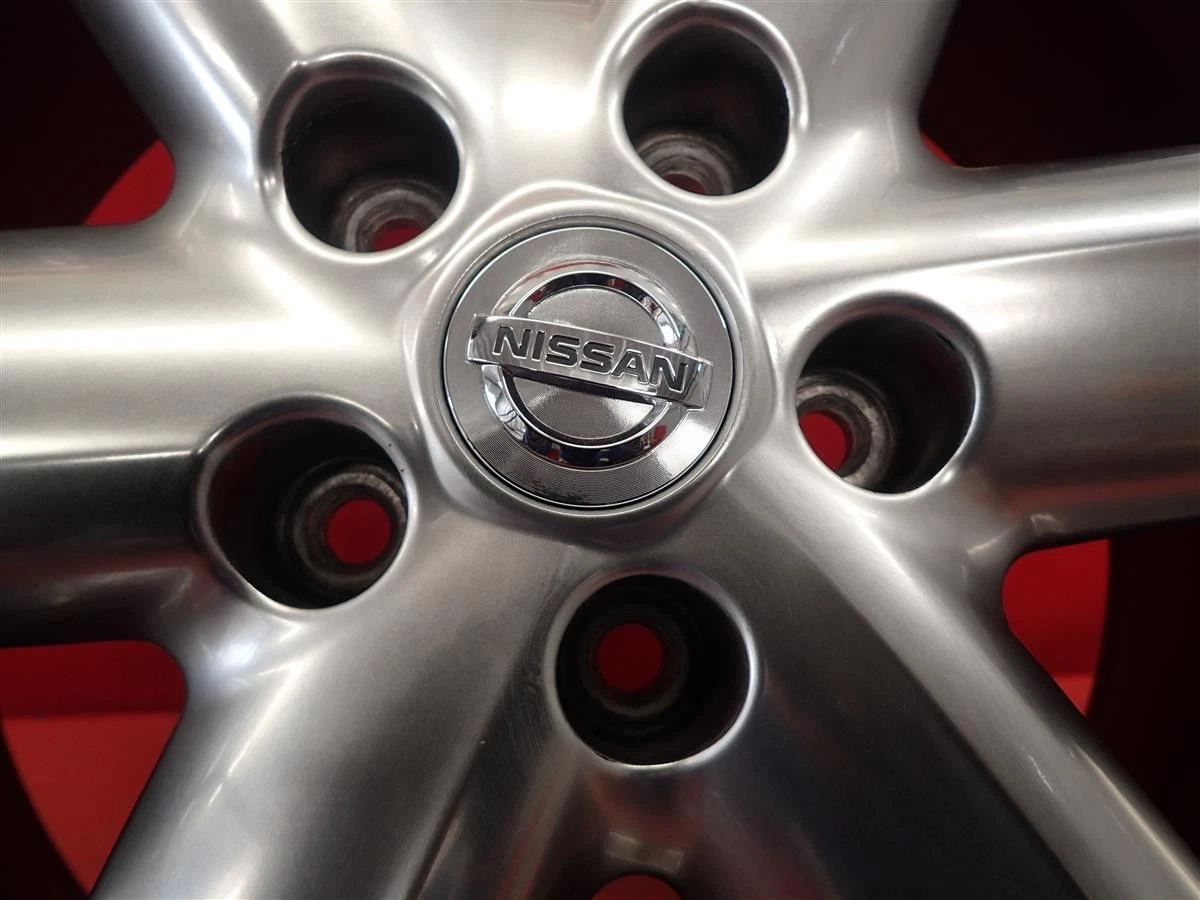 JDM Set of 4 Nissan Villageno Z51 Genuine 6-Spoke Aluminum Wheels Used No Tires - Image 3