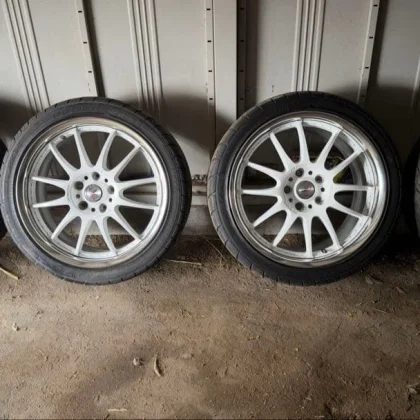 JDM 18work race vsx R1R tires s2000 etc. No Tires