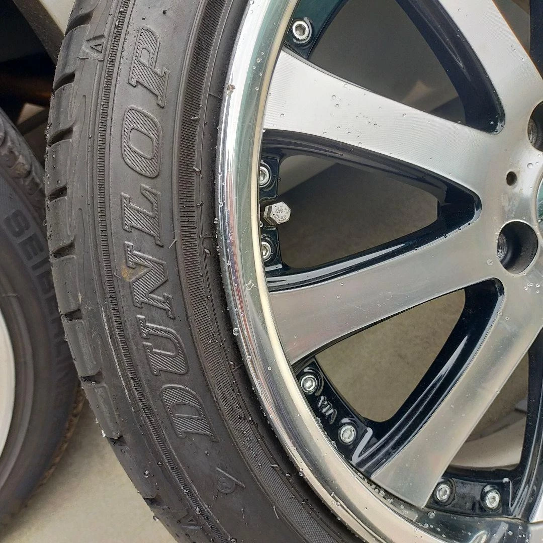 JDM DUNLOP 16 Wheel Set 5Book Spoke WORK No Tires - Image 3