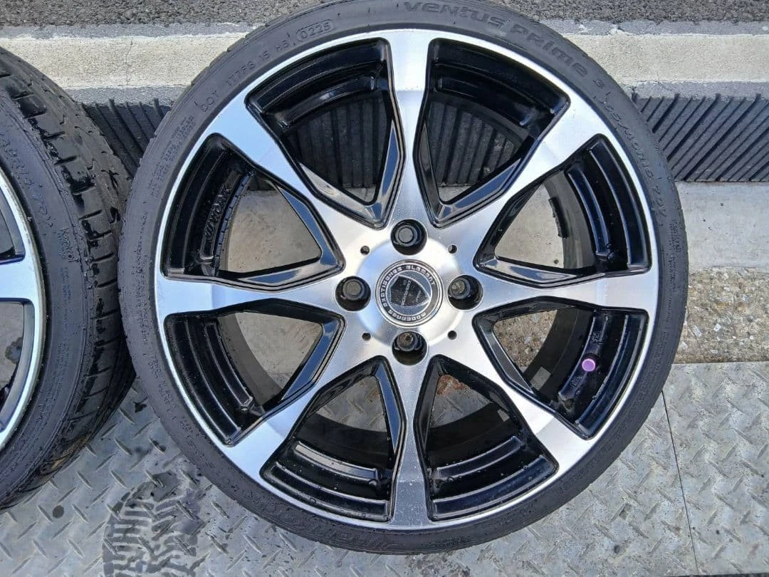 JDM WORK 164-hole 165/40R tire and wheel set No Tires - Image 2