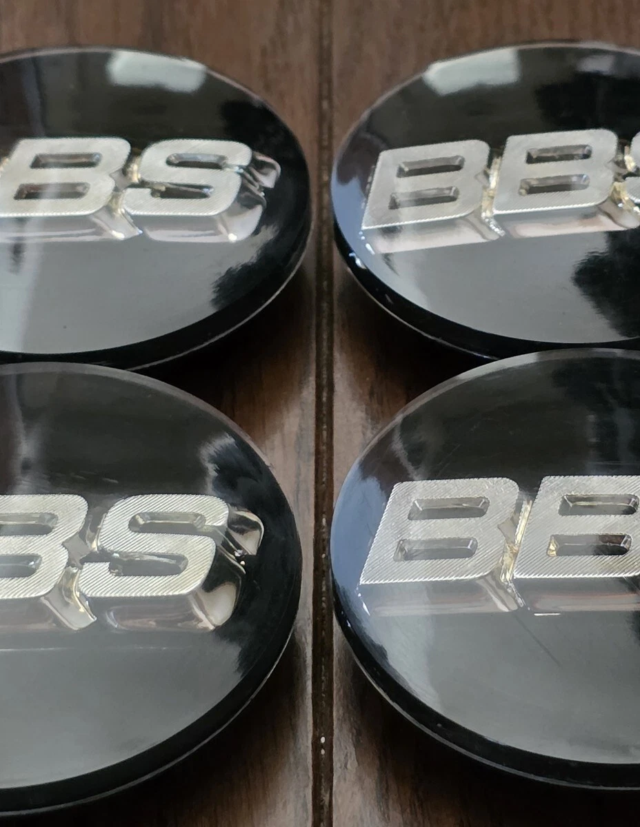 JDM Rare BBS Center Caps 70mm for RF LM RG-F RE-L RE-L2 and RG-R. 09 2 No Tires - Image 6