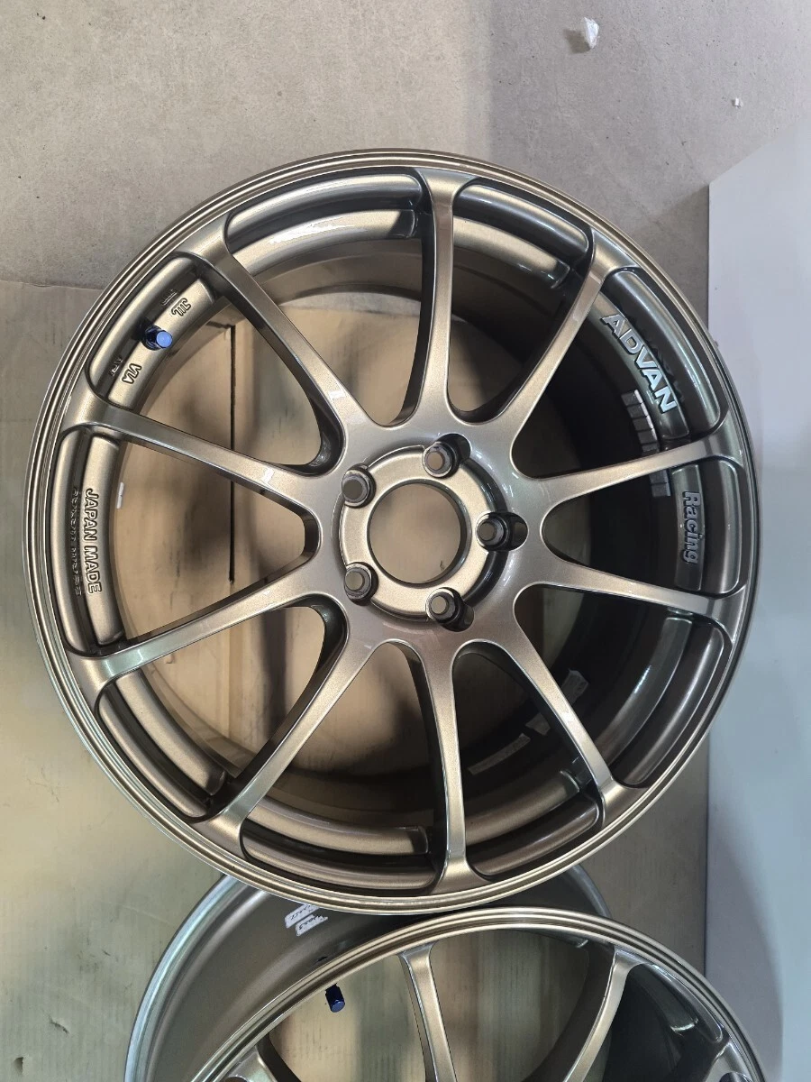 JDM ADVAN RZ 8J +45 R18 PCD114.3 ADVAN Racing RZ 8J +45 ADVAN Racing R No Tires - Image 2