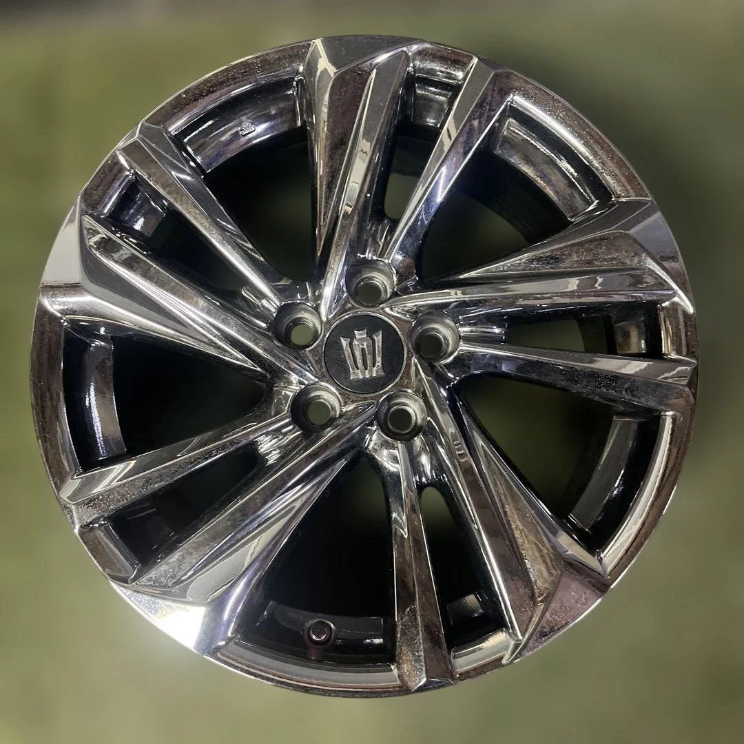 JDM Toyota Crown Athlete 18 Black Finish Genuine Wheels 4-Piece Set No Tires - Image 10