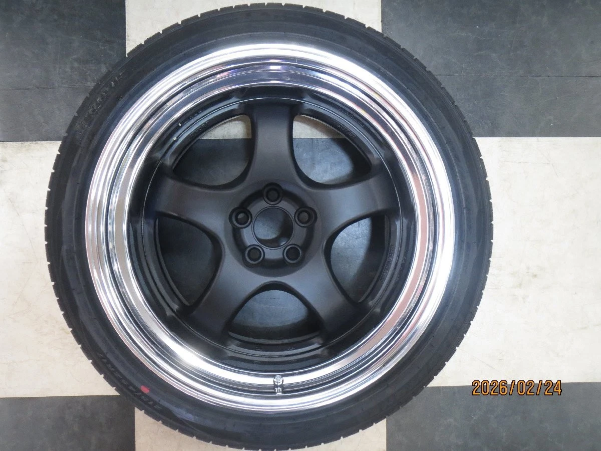 JDM Bakurim WORK MEISTER S1R 17GR86 ZN6 9.5J -15 / 10.5J -39 5H100 Exh No Tires - Image 2