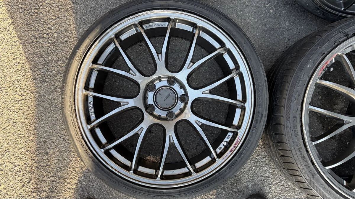 JDM RAYS HOMURA Village 2X8GT 199.5J 43 198.5J 36 5H PCD114.3 for Toyo No Tires - Image 3