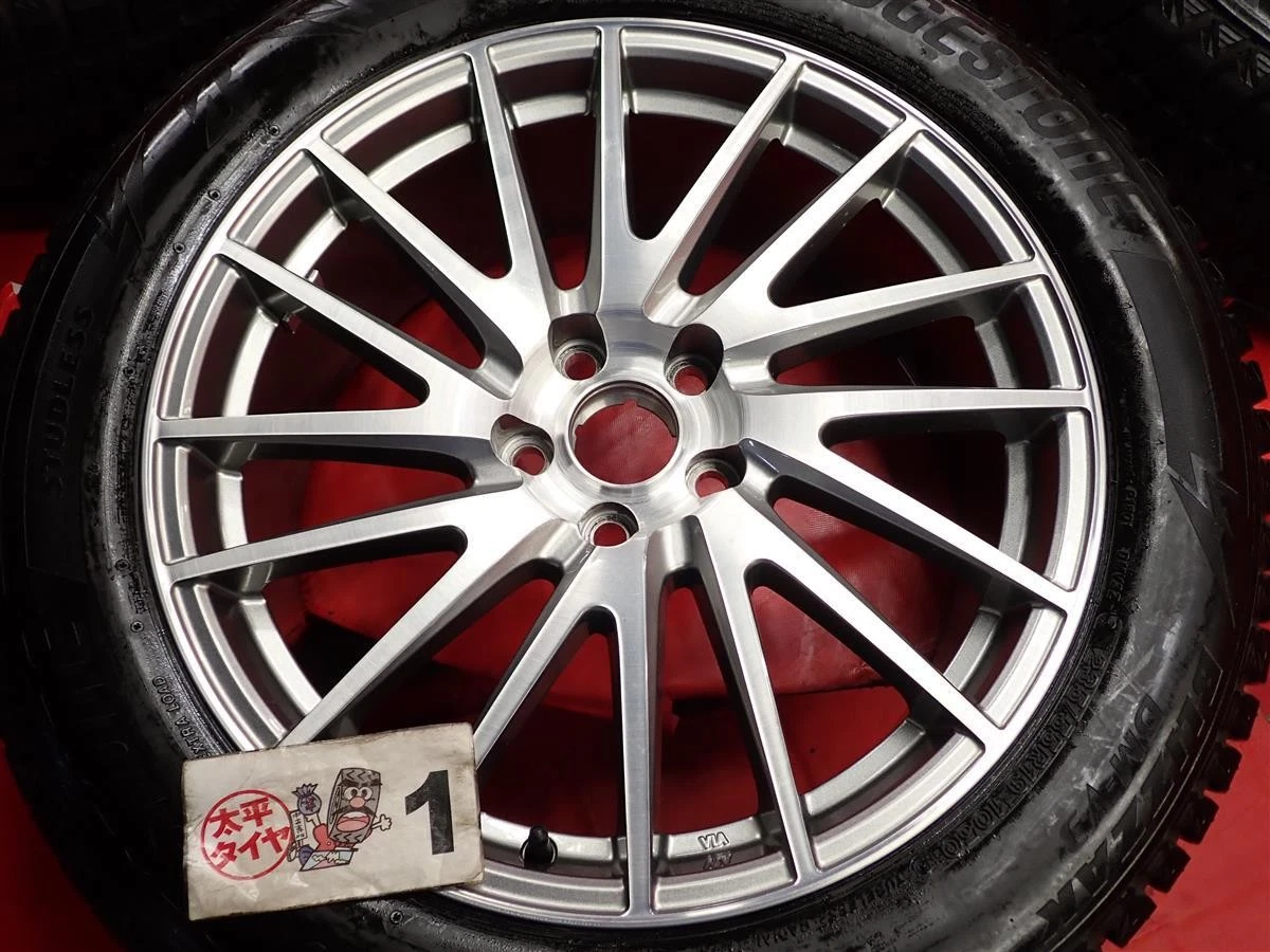 JDM Bridgestone Bridgestone 8W-Spoke DM-V3 Wheels 235/55R19 105Q 8J +4 No Tires - Image 5