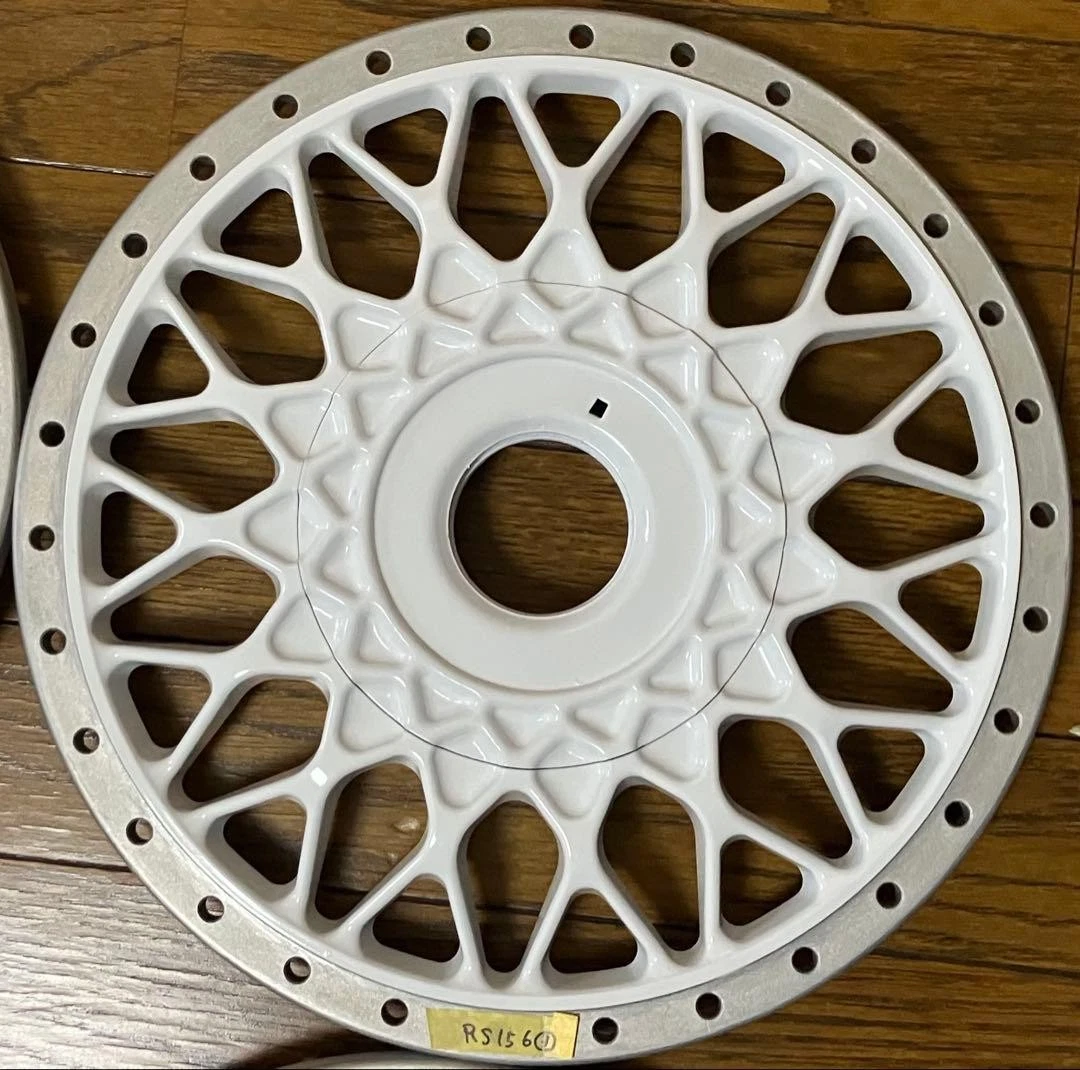 JDM 15-inch low disc BBS RS156 No Tires - Image 5