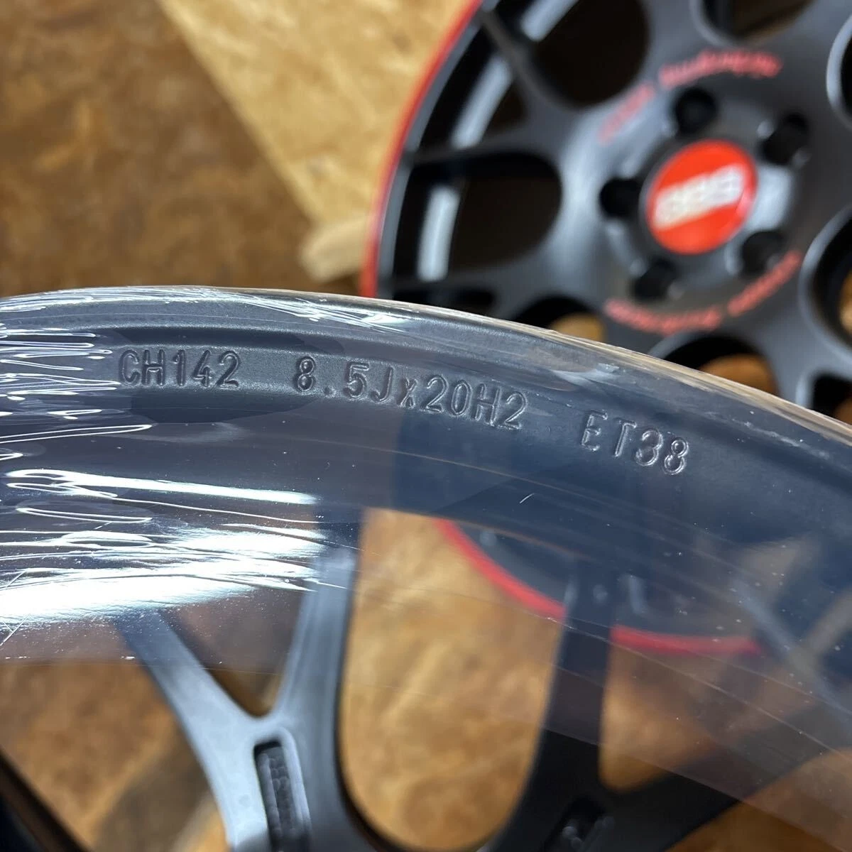 JDM BBS CH 20x8.5J +38 114.3/5-lug wheels for Toyota Alphard Vellfire No Tires - Image 10