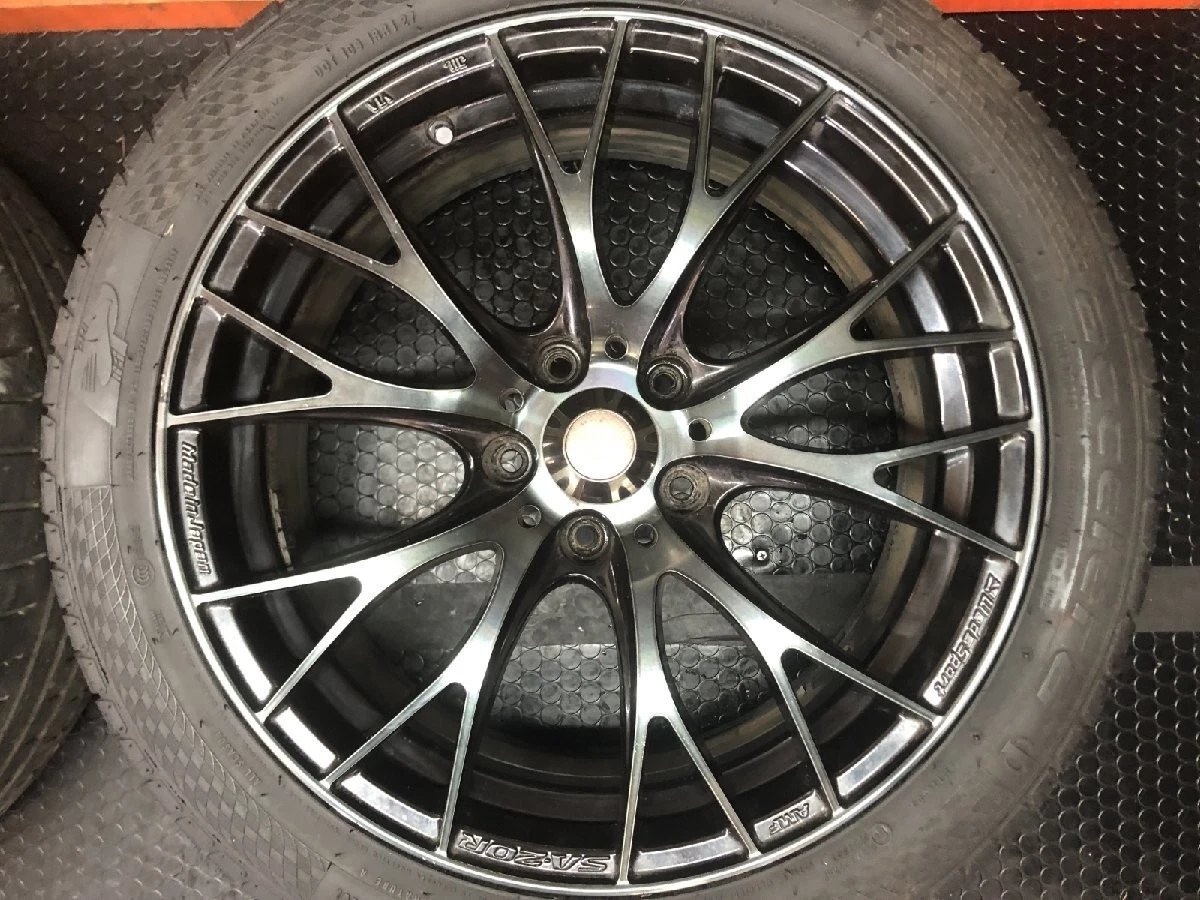 JDM Acceiera 225/45ZR18 Summer Tires Weds SPORT SA-20R 187.5J5HPCD114. No Tires - Image 5