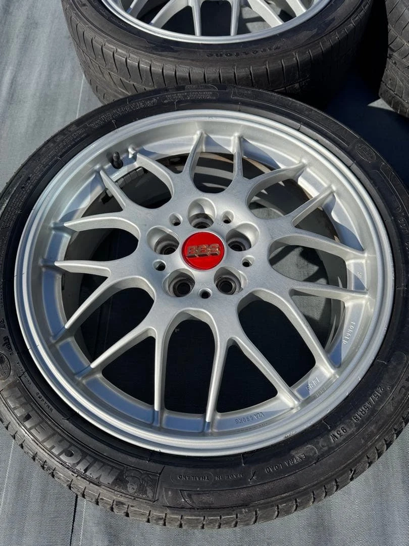 JDM Used BBS RG-R 187J ET55 5H/100 4Book Set No Tires - Image 2