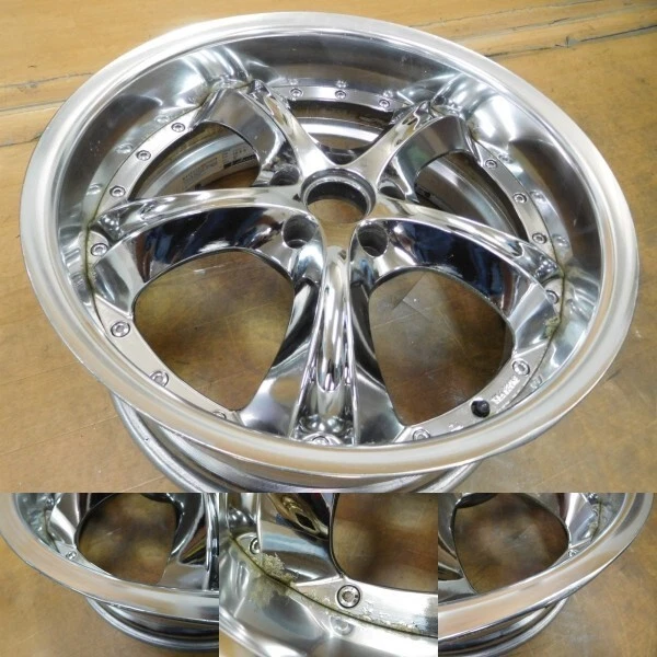 JDM 15-782 Ultra-deep rims Amistad BRIGHT 19-inch wheels 9.5J+29 8.5J No Tires - Image 2