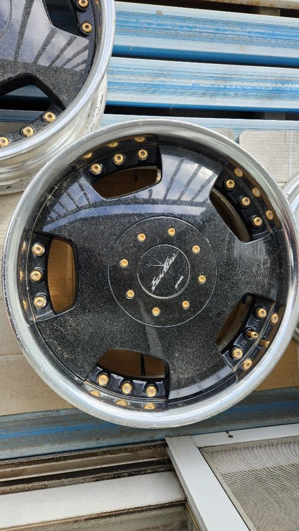 JDM Work Euroline 15 inch 5.5J final No Tires - Image 3