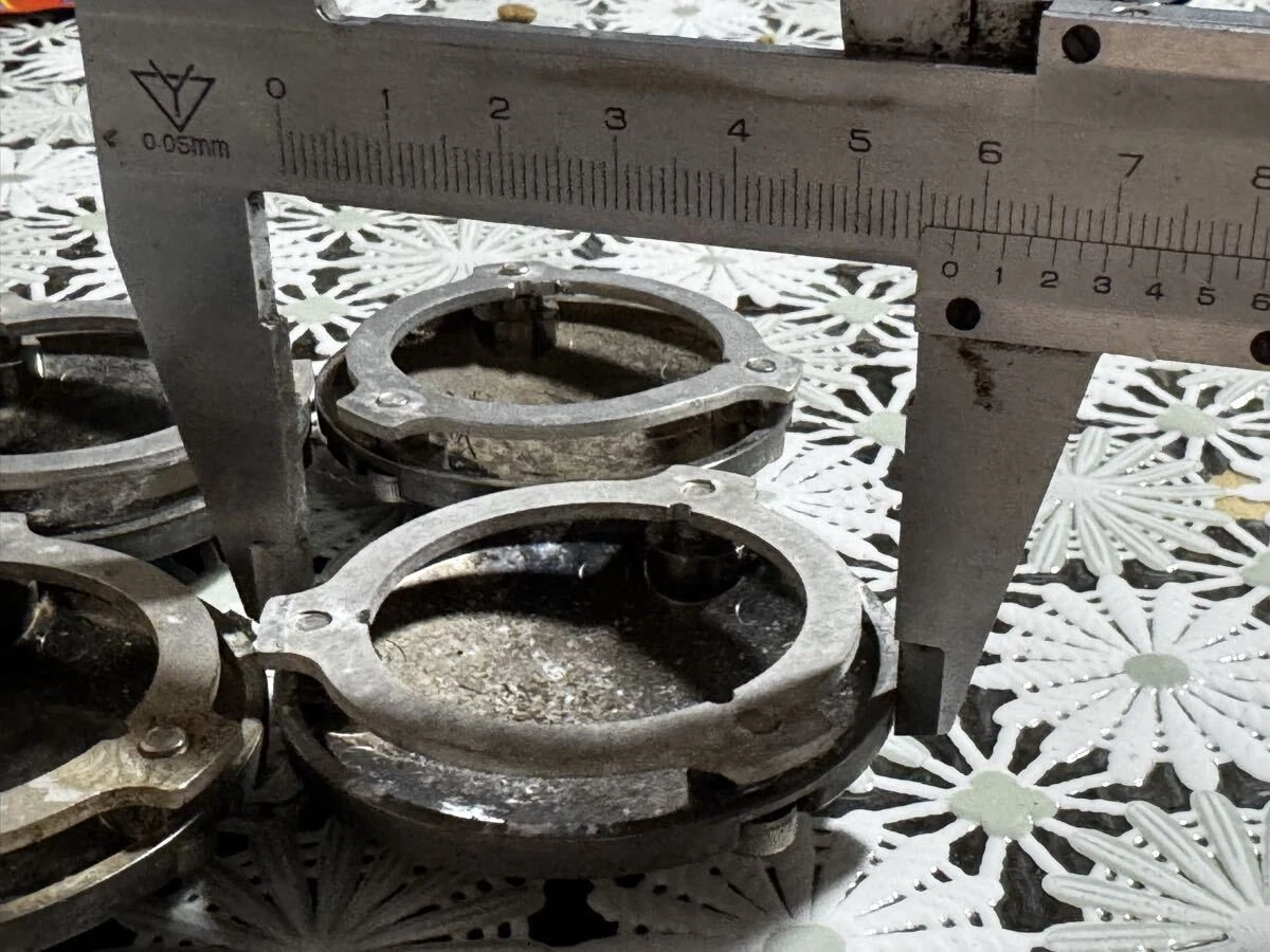 JDM Limited Edition Metal Wheel Caps with Logo 4 Individual Set No Tires - Image 8