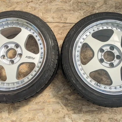 JDM TANABE SSR KOENIG 179J +48 PCD114.3 5-hole 2-book deep rim out of No Tires