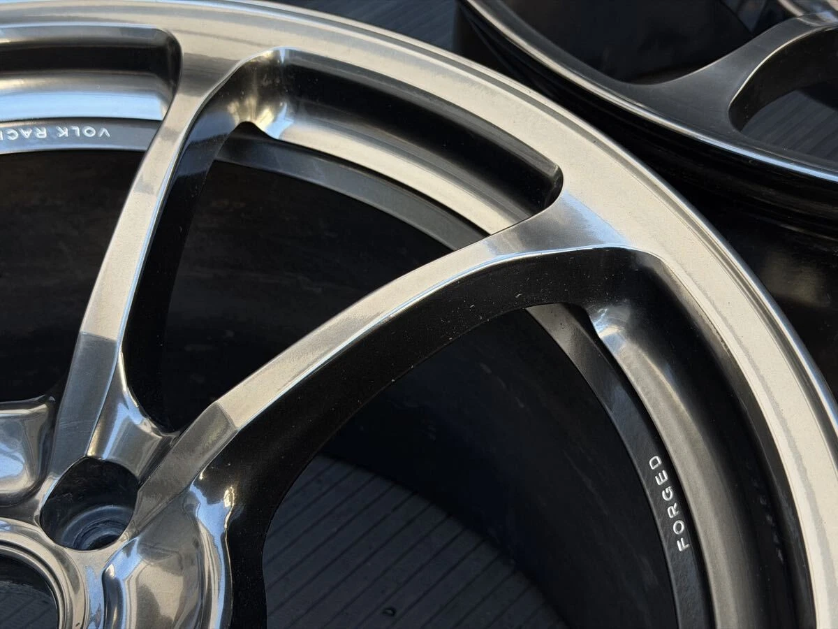 JDM Rare/Size Rays NE24 PCD112 5h 10j 37 194Book 66.6 Used for Audi RS No Tires - Image 8