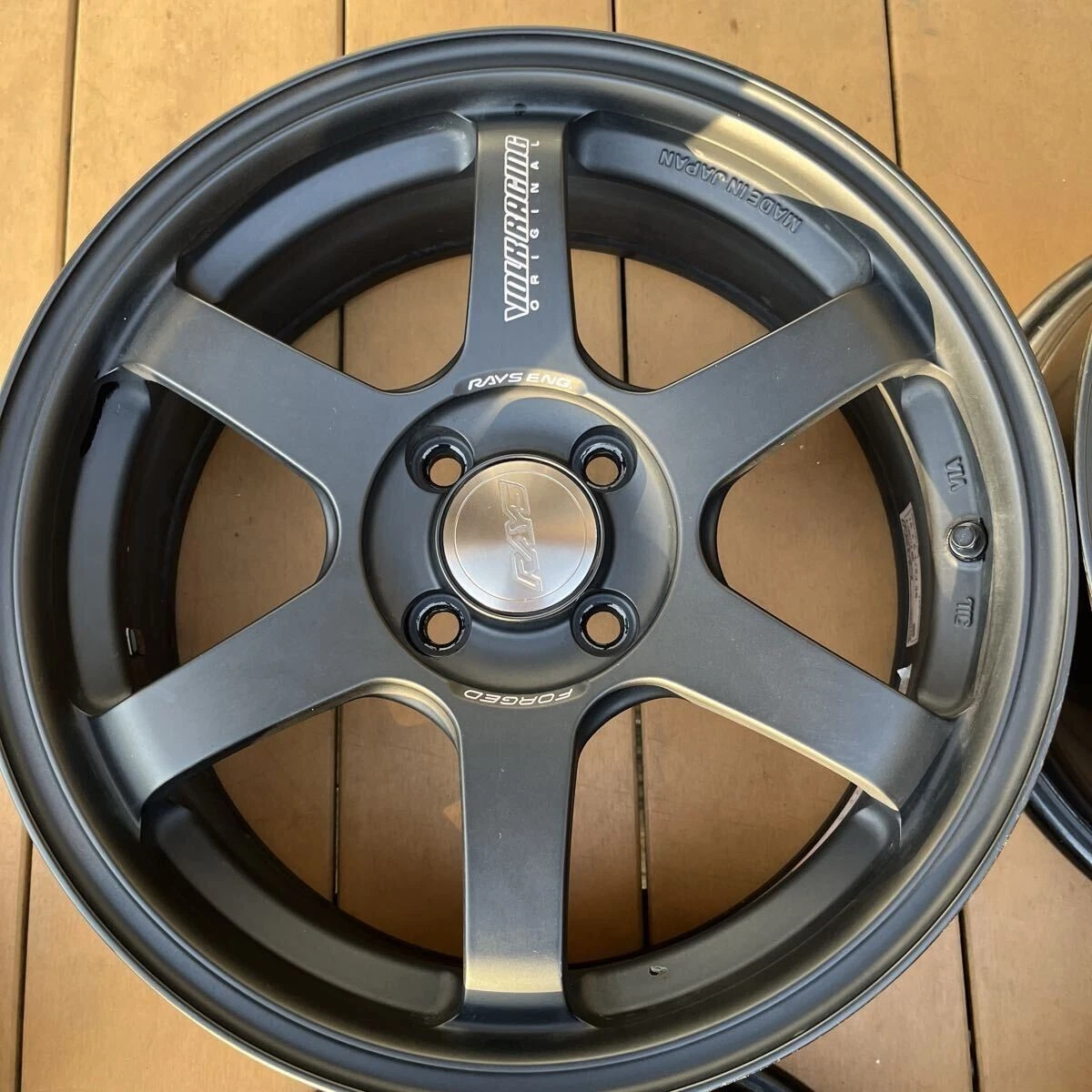 JDM Rays Volk Racing TE37 Sonic RAYS No Tires - Image 3