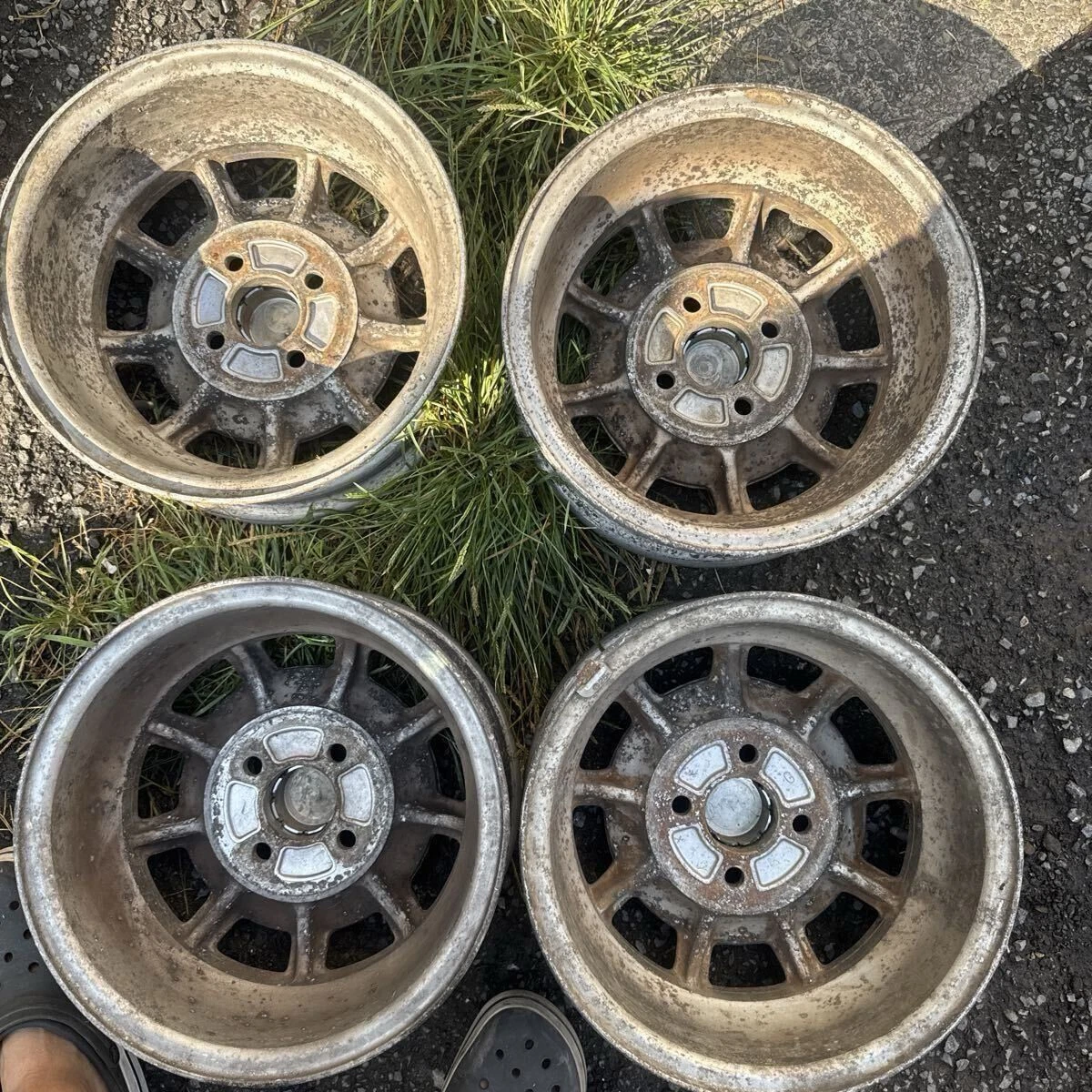 JDM BMW 2002 F.P.S. Wheels 13-inch 5.5 4-Pack 5.5" x 13" H2 Vintage Ra No Tires - Image 7