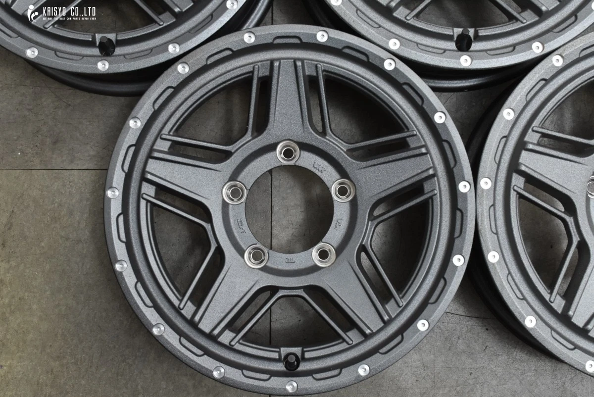 JDM For Dressing Up Yourself WEDS Madvance 07 16-inch 5.5J +22 PCD139. No Tires - Image 3