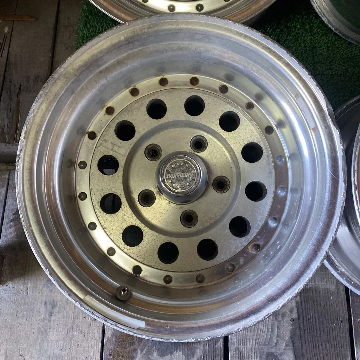 JDM Deep-rim Hurricane Racing Wheels ENKEI 1616x8J-26 PCD: 127-5H 78mm No Tires - Image 2